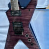 Dean Rebel USA Dime Rebel Flame Top - Trans Black