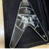 DEAN Electric Guitar OLD SKULL V Flying V Black Color Used w