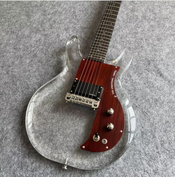 Guitare Électrique Acrylique Personnalisable
