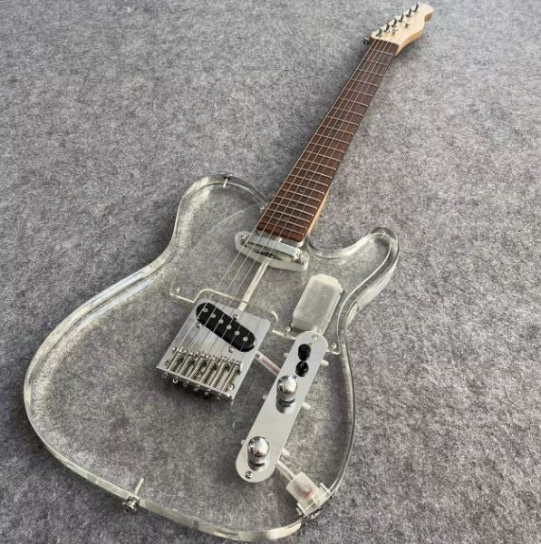 Guitare Électrique Acrylique Personnalisable