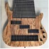 Guitare basse électrique à 17 cordes