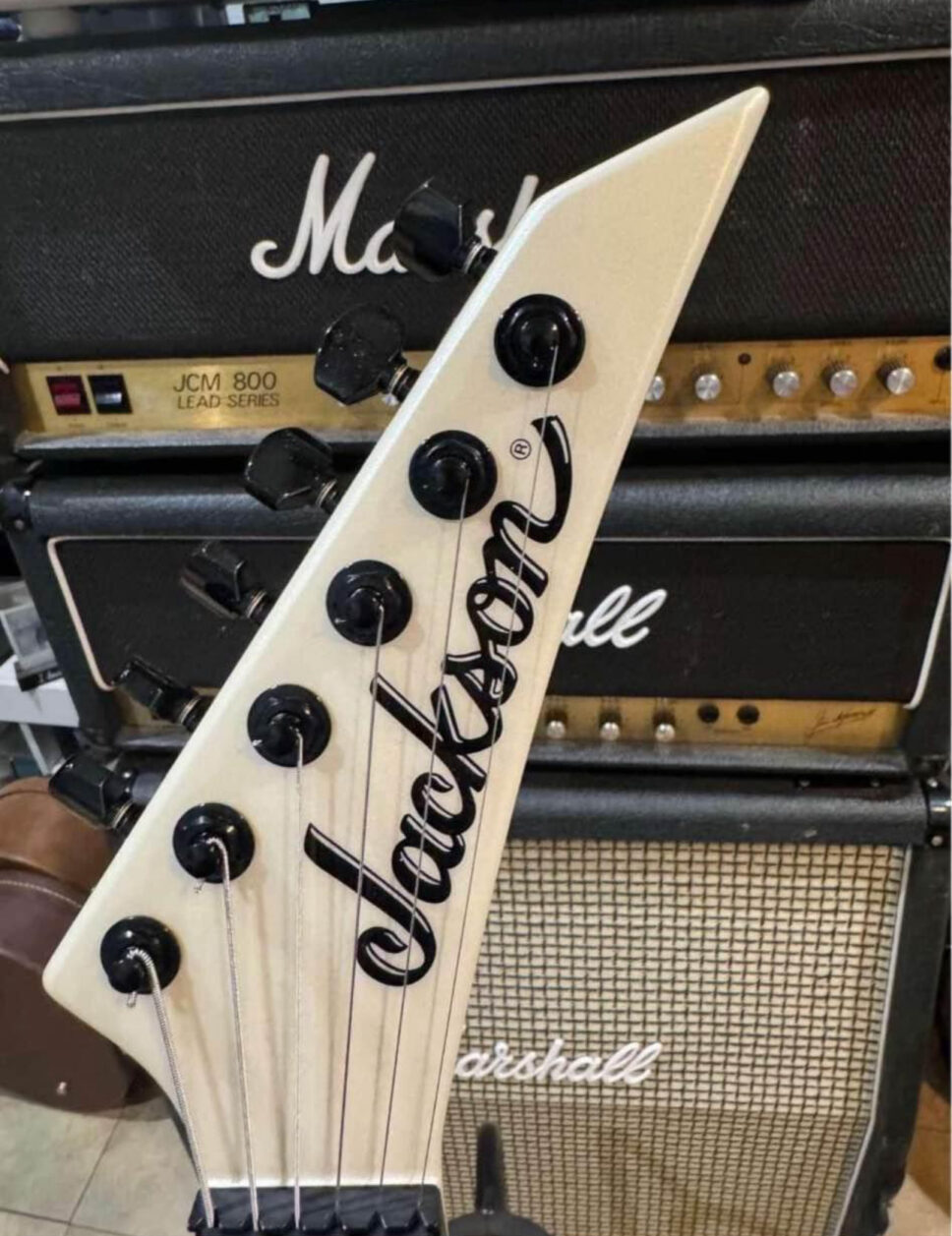 Jackson American Series Soloist SL3 Platinum Pearl