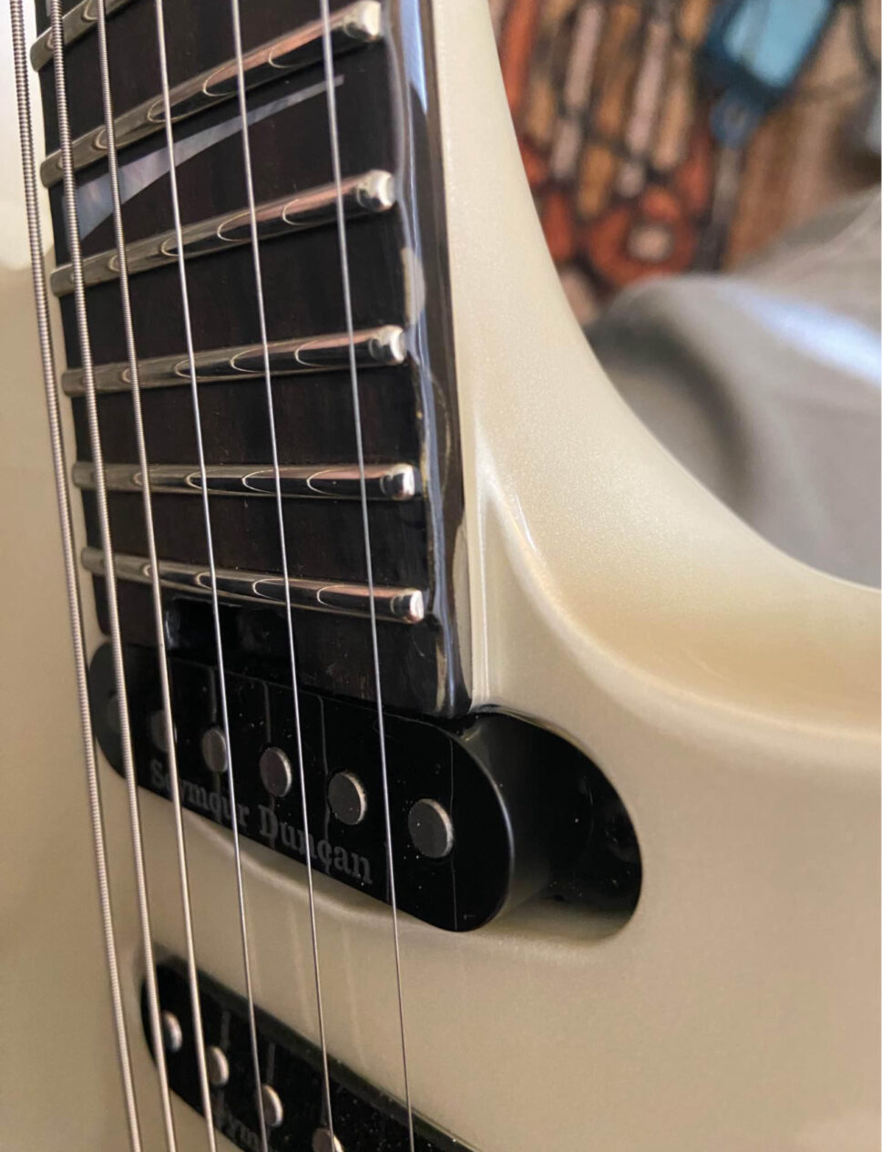 Jackson American Series Soloist SL3 Platinum Pearl