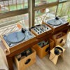 Technics Mk3 Turntables w/ Mastersounds Mixer DJ Setup