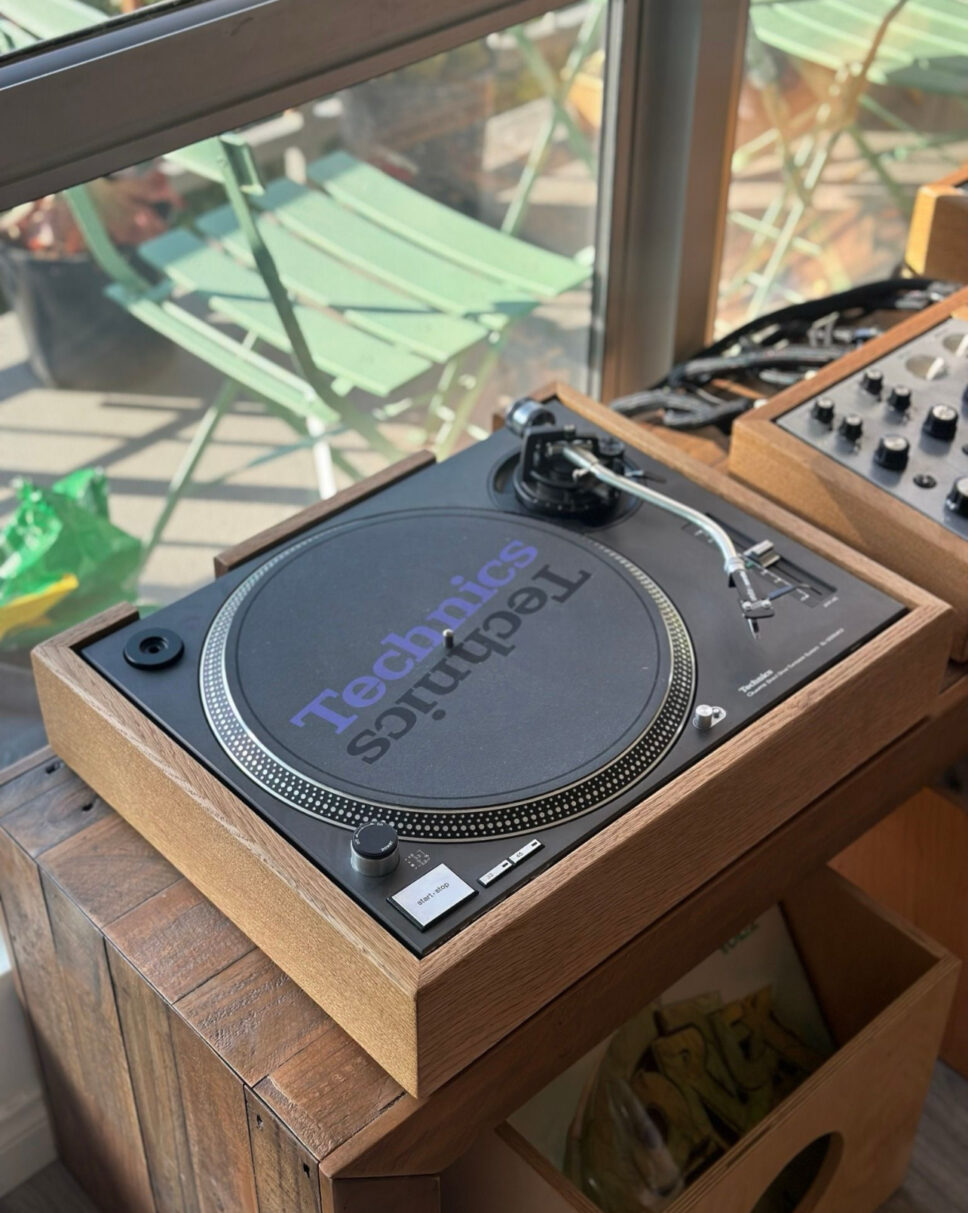 Technics Mk3 Turntables w/ Mastersounds Mixer DJ Setup