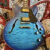 GIBSON ES335 Figured Limited Edition Electric Guitar Blueber