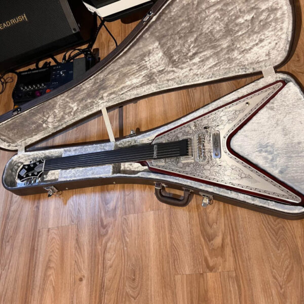 SUPER RARE Zemaitis Flying V Metal Front Limited Made in Jap