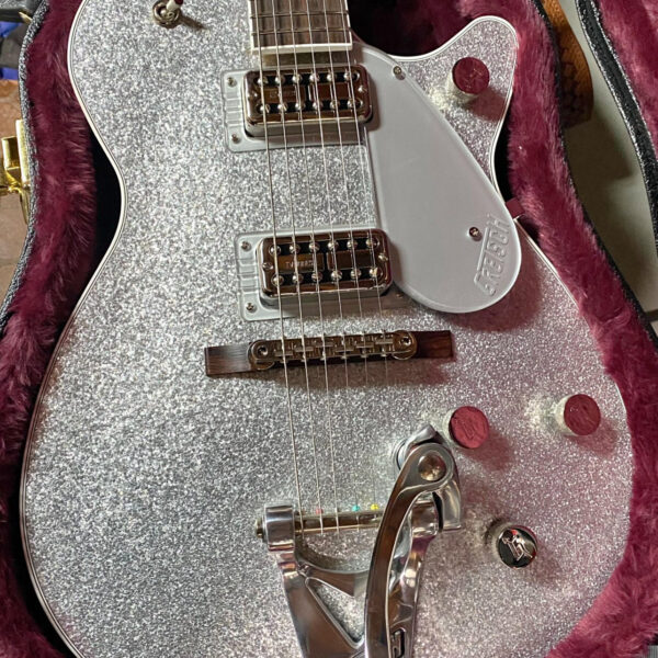 Gretsch G6129-89 Vintage Select ’89 Silver Sparkle Jet