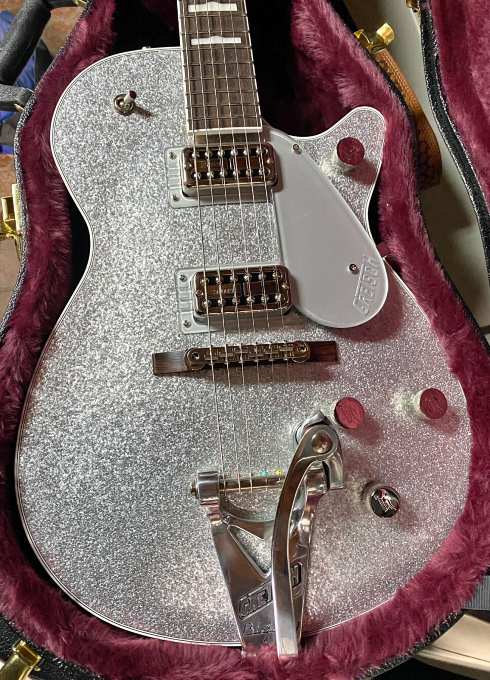 Gretsch G6129-89 Vintage Select ’89 Silver Sparkle Jet