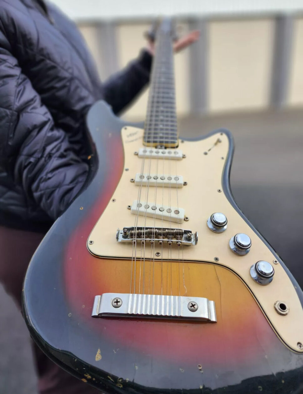 1960s Vox Tempest XII Electric 12-String Guitar – Sunburst F