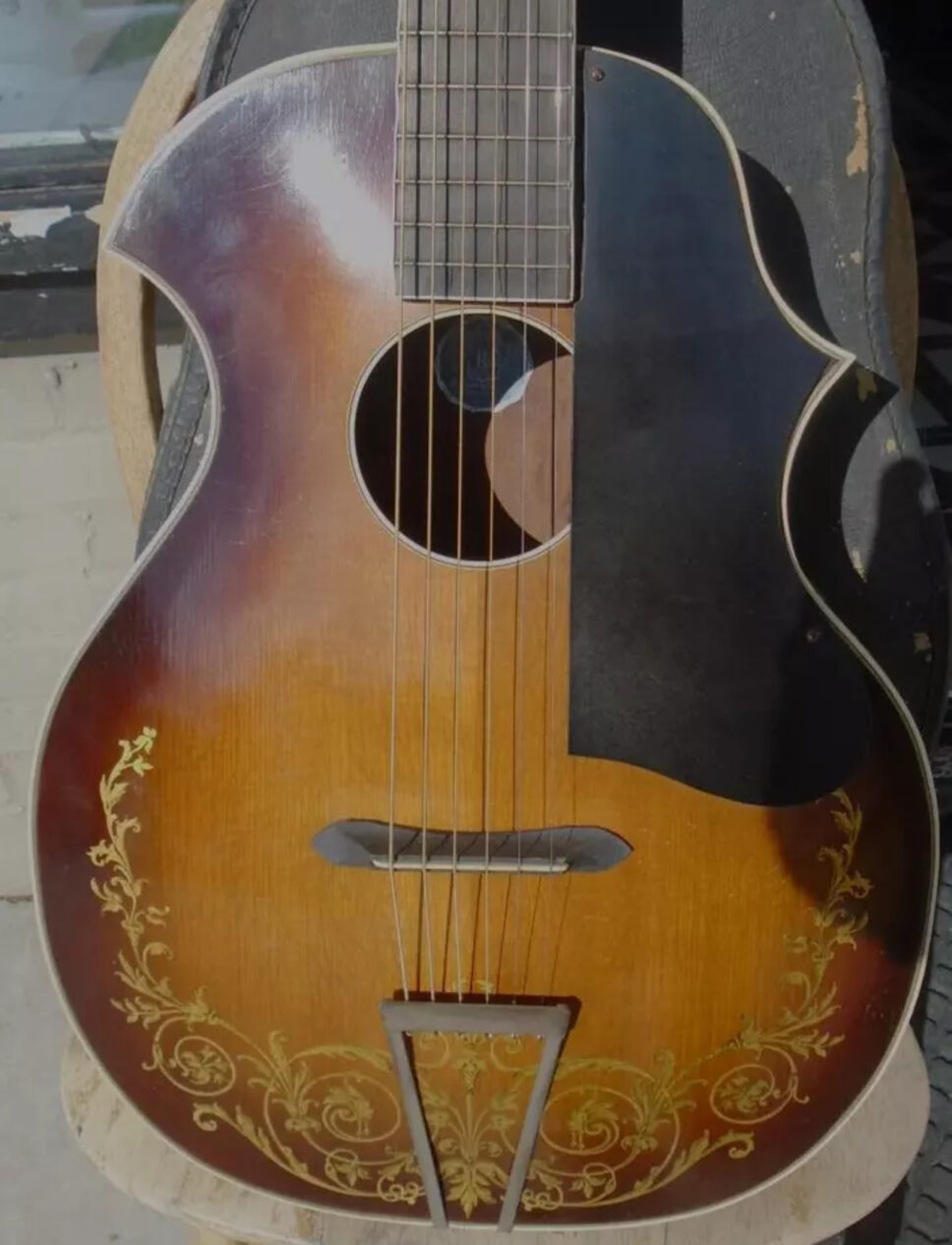 Vintage Kay Kraft guitar 1930's with original case