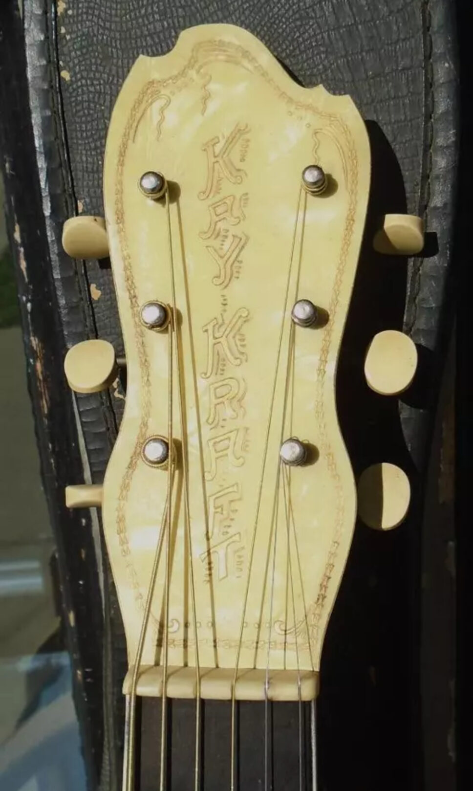Vintage Kay Kraft guitar 1930's with original case