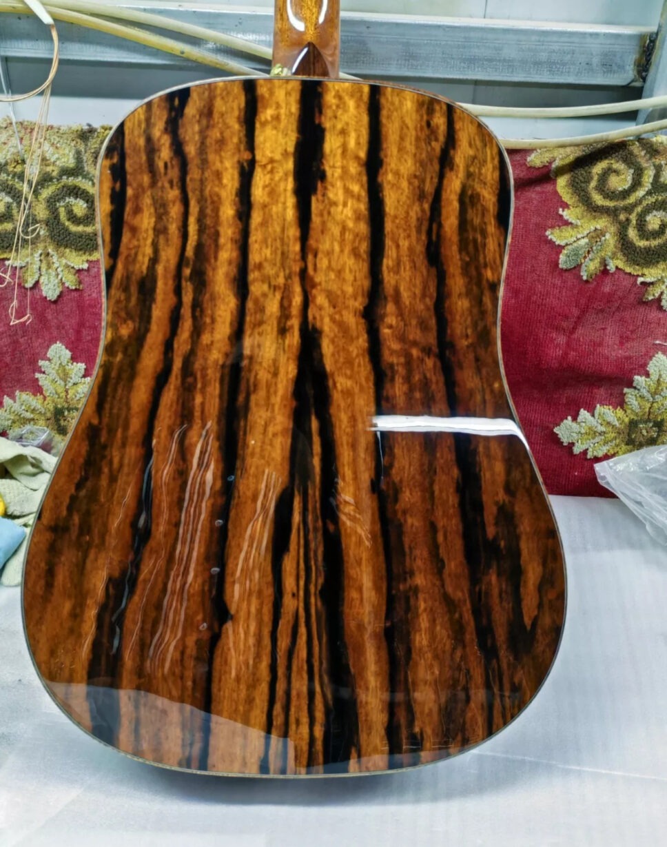All Solid Wood 41" D Type Solid Cedar Acoustic Guitar Abalon