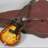 Guitare Électrique Vintage Sunburst Semi Hollow Body