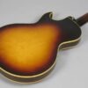 Guitare Électrique Vintage Sunburst Semi Hollow Body