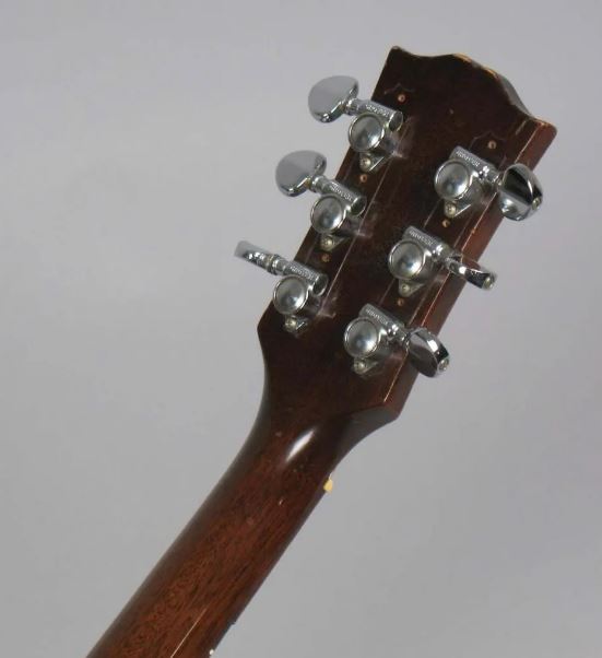 Guitare Électrique Vintage Sunburst Semi Hollow Body