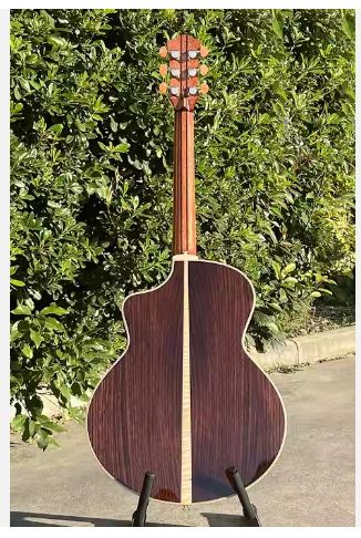 Guitare acoustique en palissandre massif