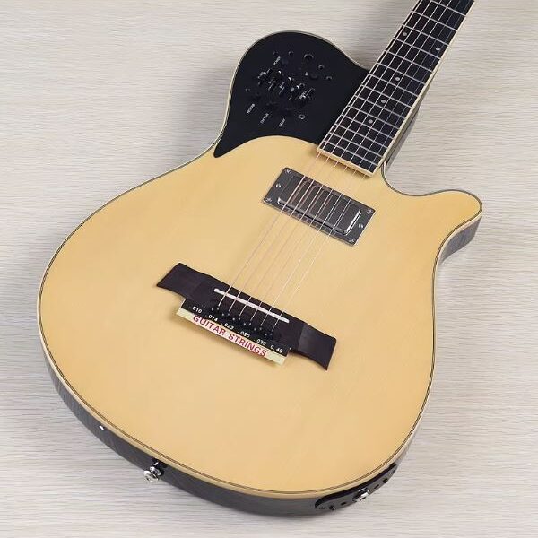 Guitare Acoustique Silencieuse - Haute Brillance - 39 pouces