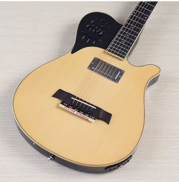 Guitare Acoustique Silencieuse - Haute Brillance - 39 pouces