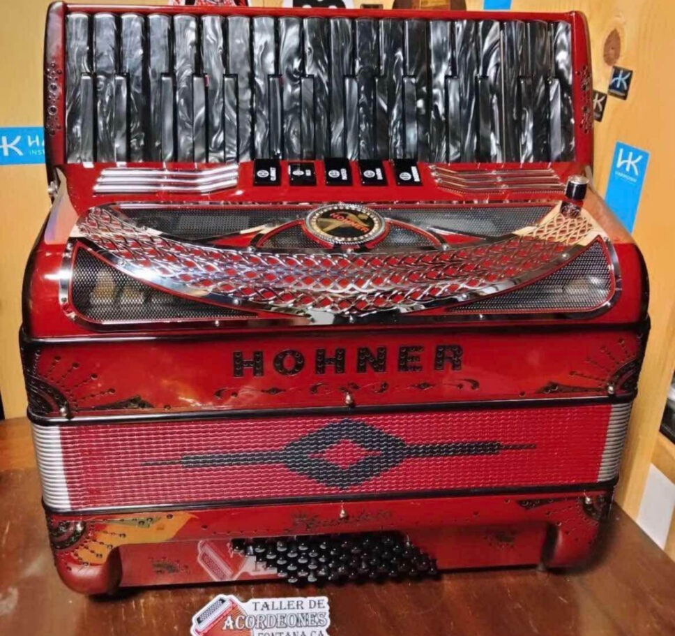 Hohner anacleto 34 teclas 48 bajos con Harmonik Installado
