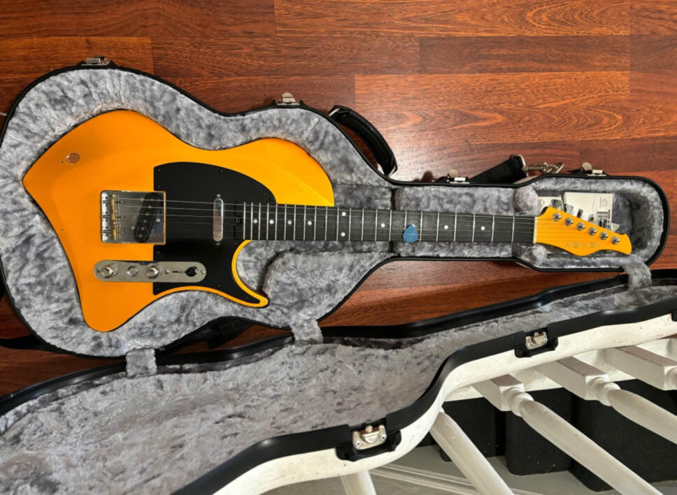 Abasi concepts Space T Telecaster w/ custom Calton flight ca