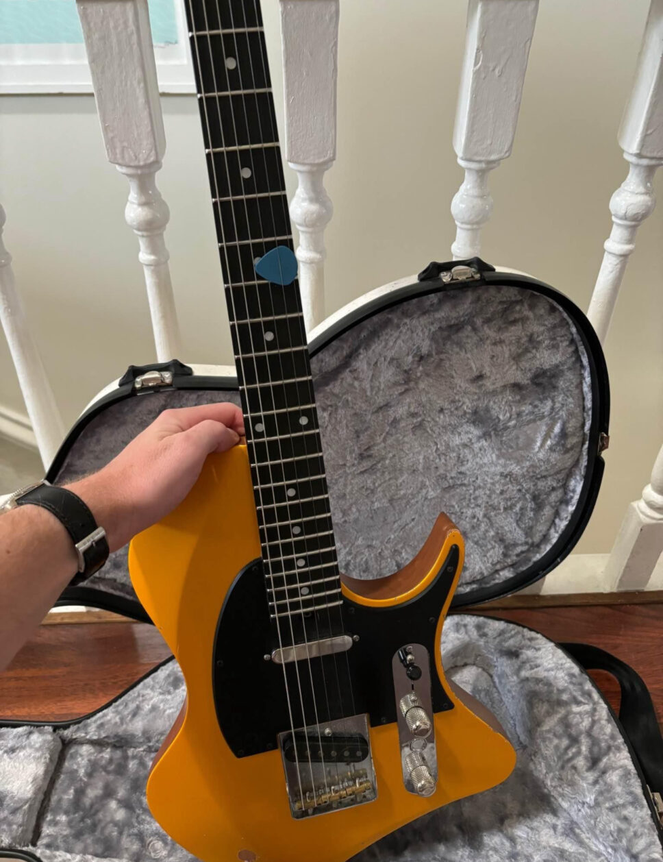 Abasi concepts Space T Telecaster w/ custom Calton flight ca