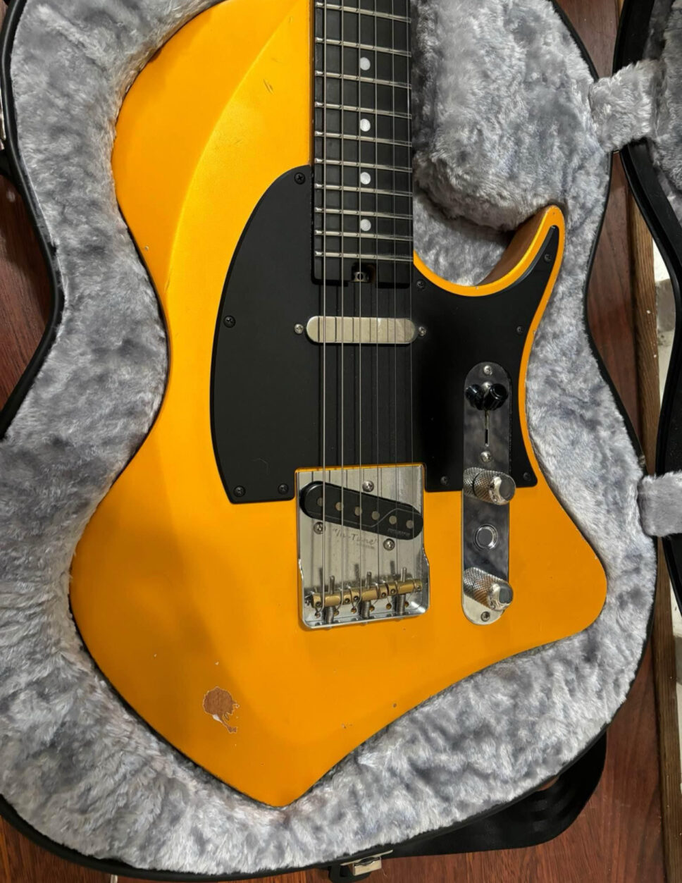 Abasi concepts Space T Telecaster w/ custom Calton flight ca