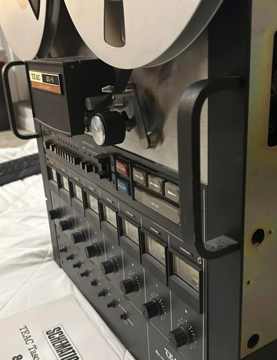 Tea 80-8 Vintage Reel to Reel/ Tascam Series DX-8 Noise Redu