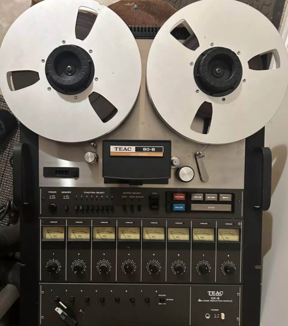 Tea 80-8 Vintage Reel to Reel/ Tascam Series DX-8 Noise Redu