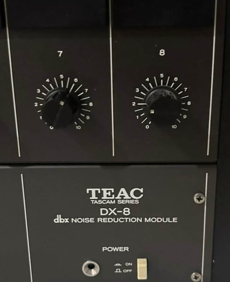 Tea 80-8 Vintage Reel to Reel/ Tascam Series DX-8 Noise Redu