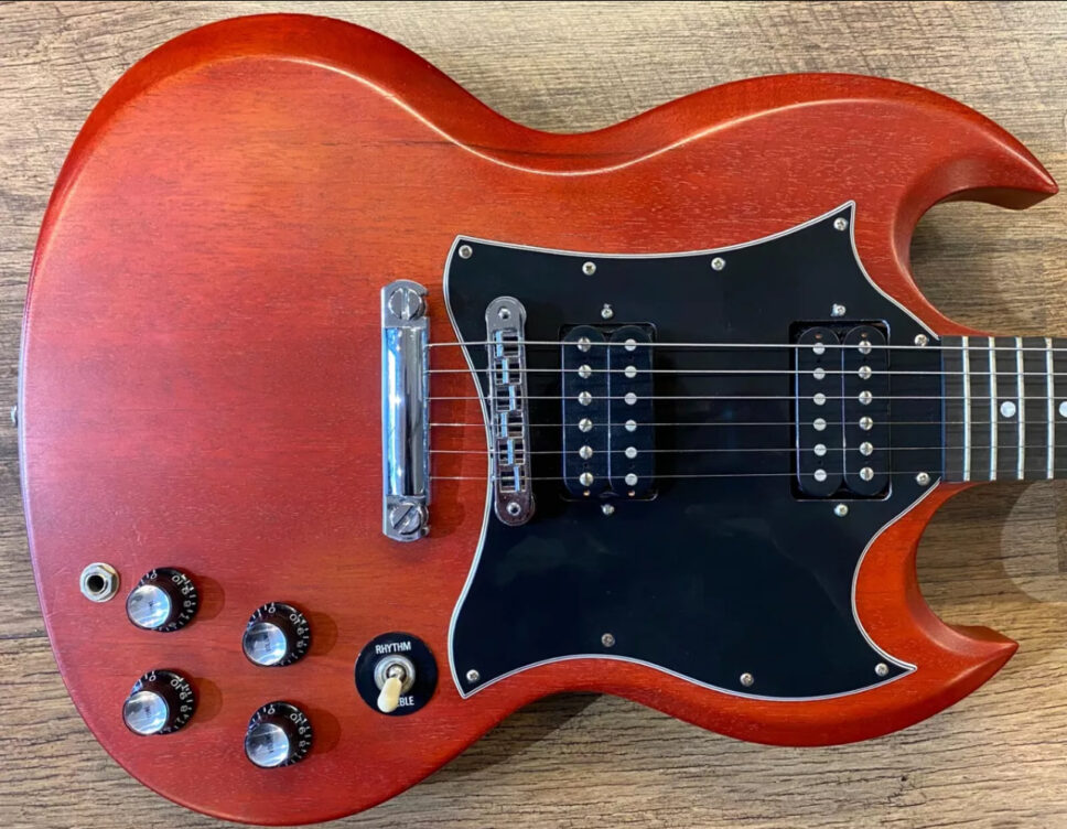 2003 Gibson SG Special Faded Satin Worn Cherry Finish Electr