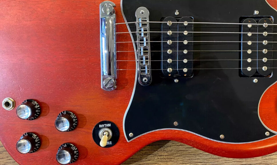2003 Gibson SG Special Faded Satin Worn Cherry Finish Electr
