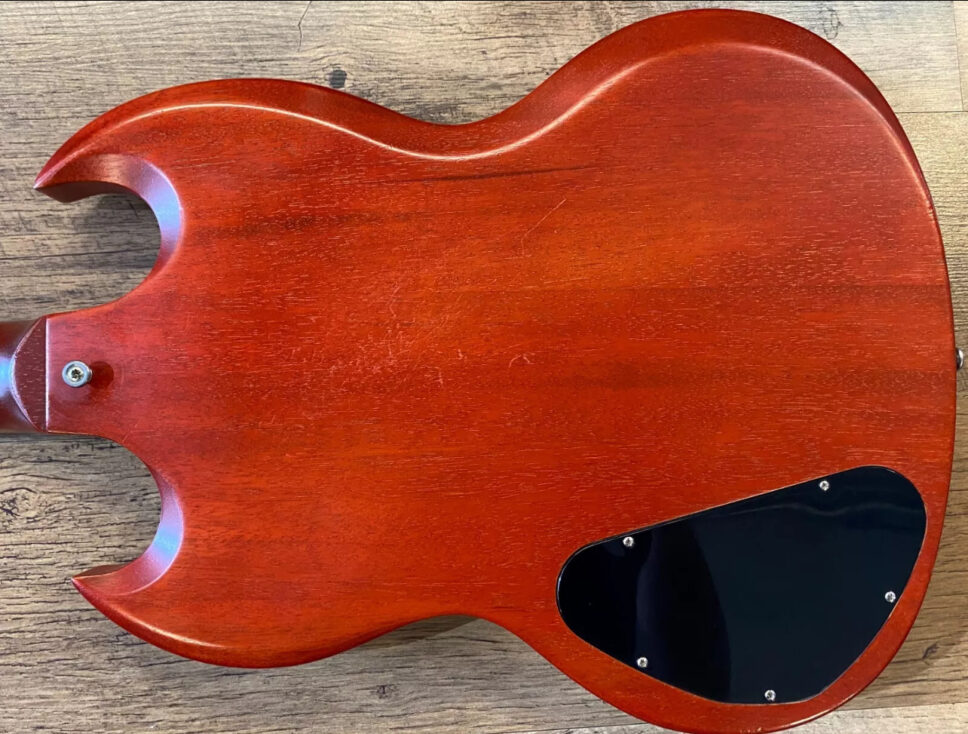 2003 Gibson SG Special Faded Satin Worn Cherry Finish Electr
