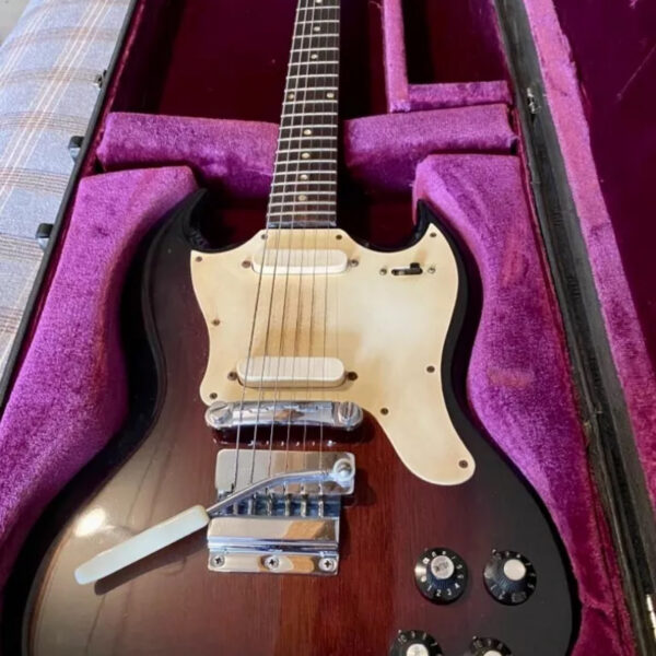 1969 Gibson SG Melody Maker D with Rare Original Custom Fini