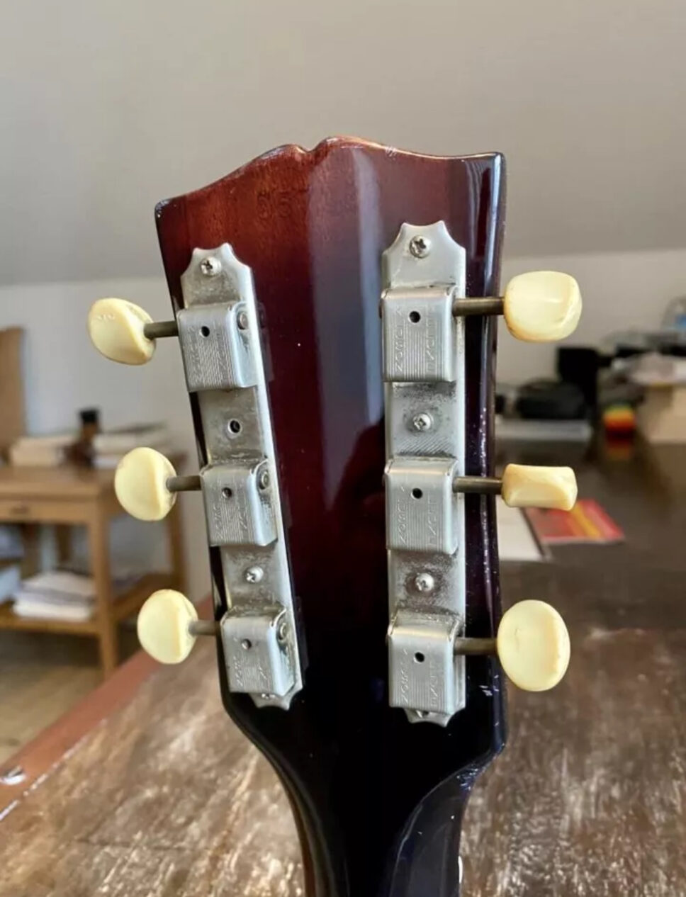 1969 Gibson SG Melody Maker D with Rare Original Custom Fini