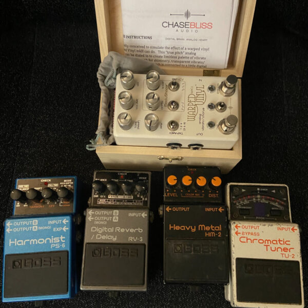 Guitar and bass pedals