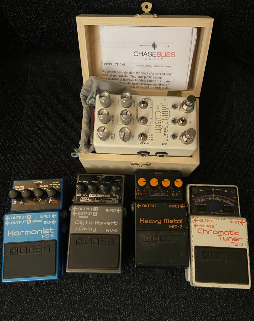 Guitar and bass pedals