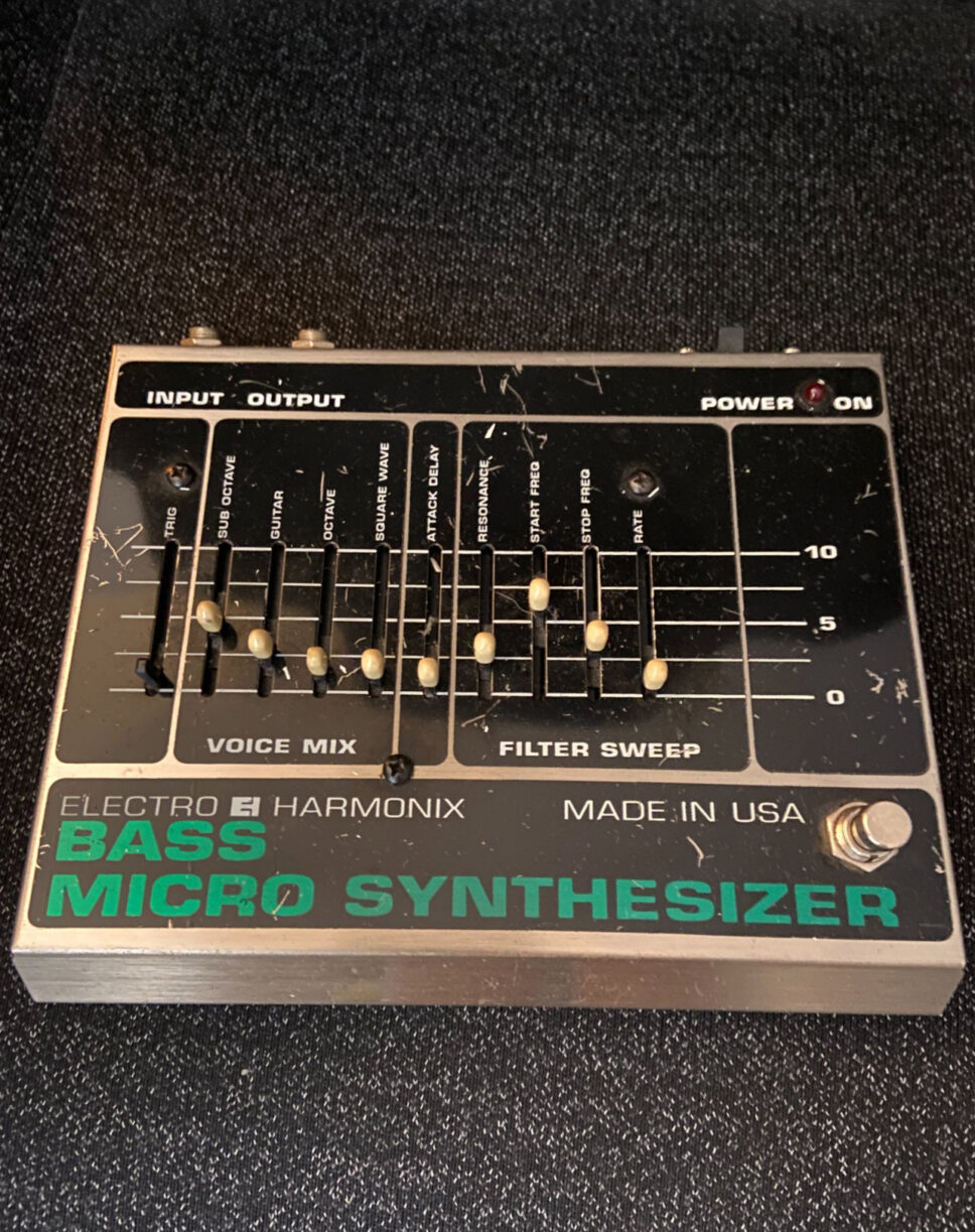 Guitar and bass pedals