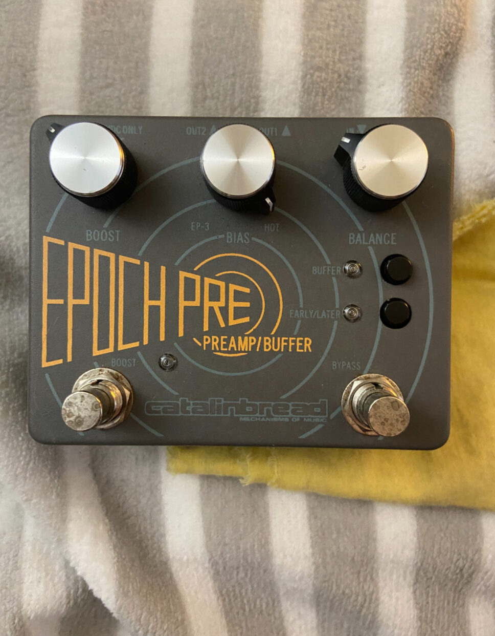 Guitar and bass pedals