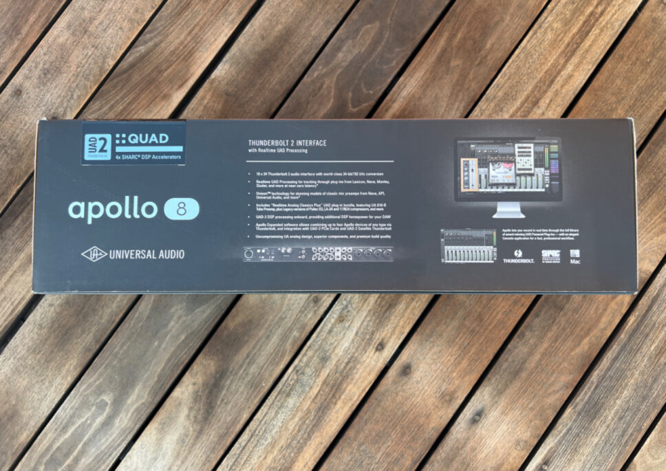 Universal Audio Apollo 8 Quad Thunderbolt 2