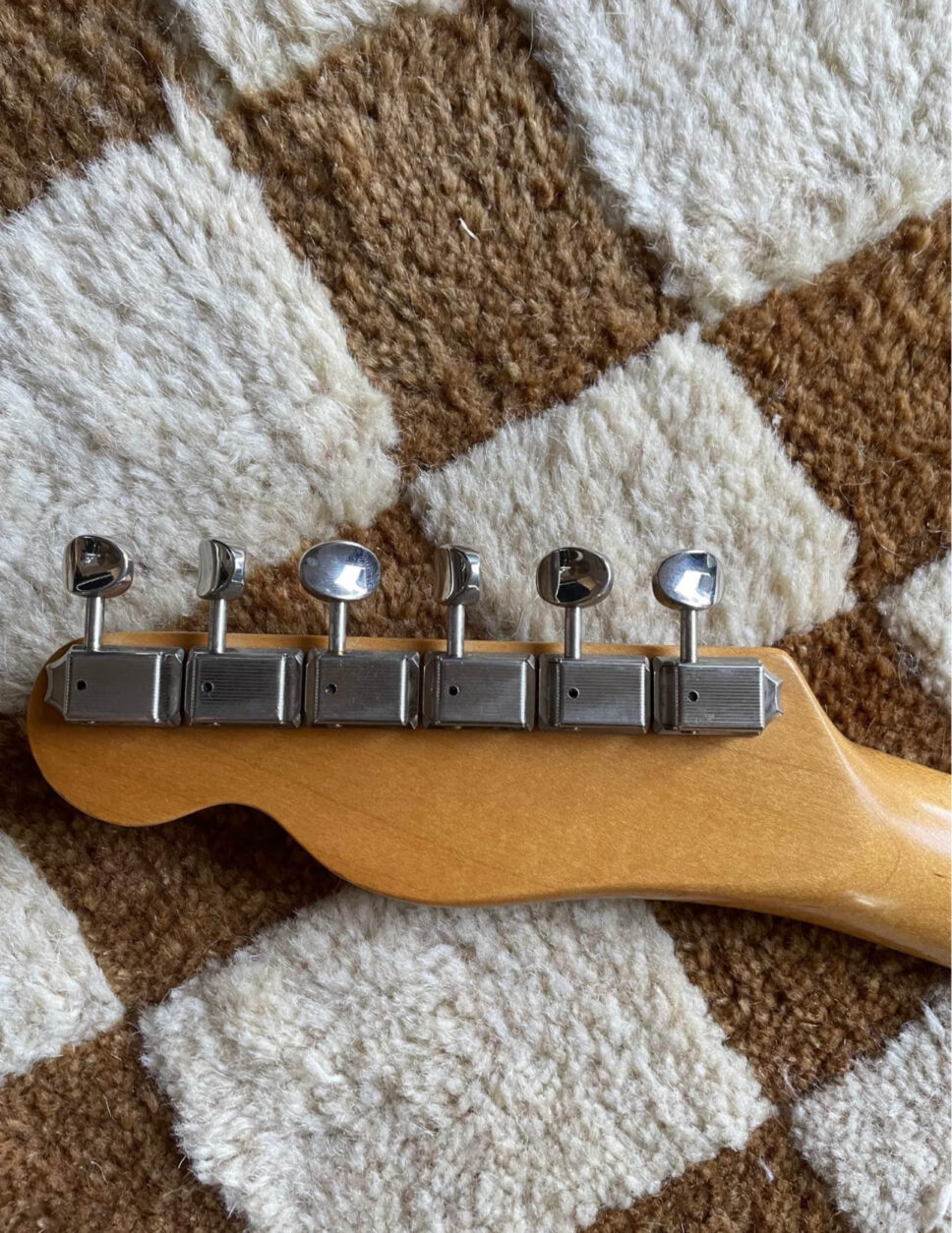 1990 fender telecaster plus natural with original case