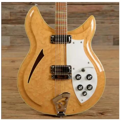 Guitare Électrique Rare 12 Cordes - Modèle 381