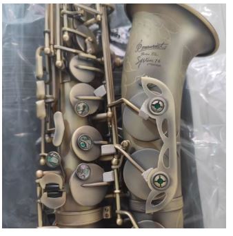 Saxophone Alto Rétro Système-76 en Bronze Antique
