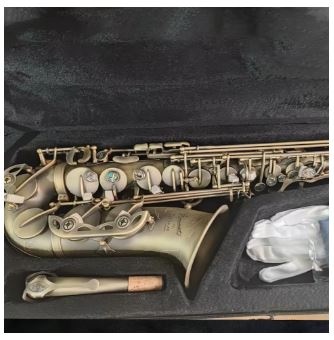 Saxophone Alto Rétro Système-76 en Bronze Antique