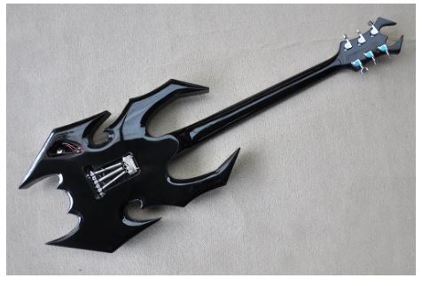 Guitare Finition Électrique Sur Mesure