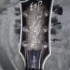 ESP Custom Shop Eclipse CTM Silver Liquid Metal Burst