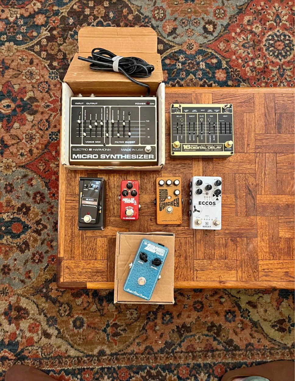 Guitar pedals