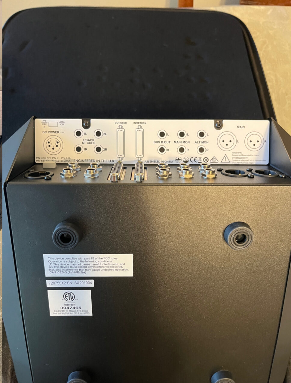 SSL SiX Analog Mixer
