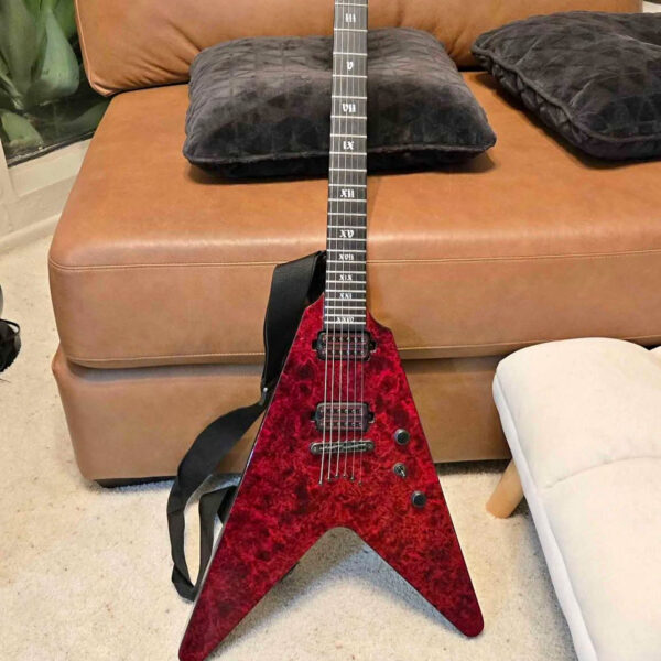 Schecter V-1 Apocalypse Red Reign