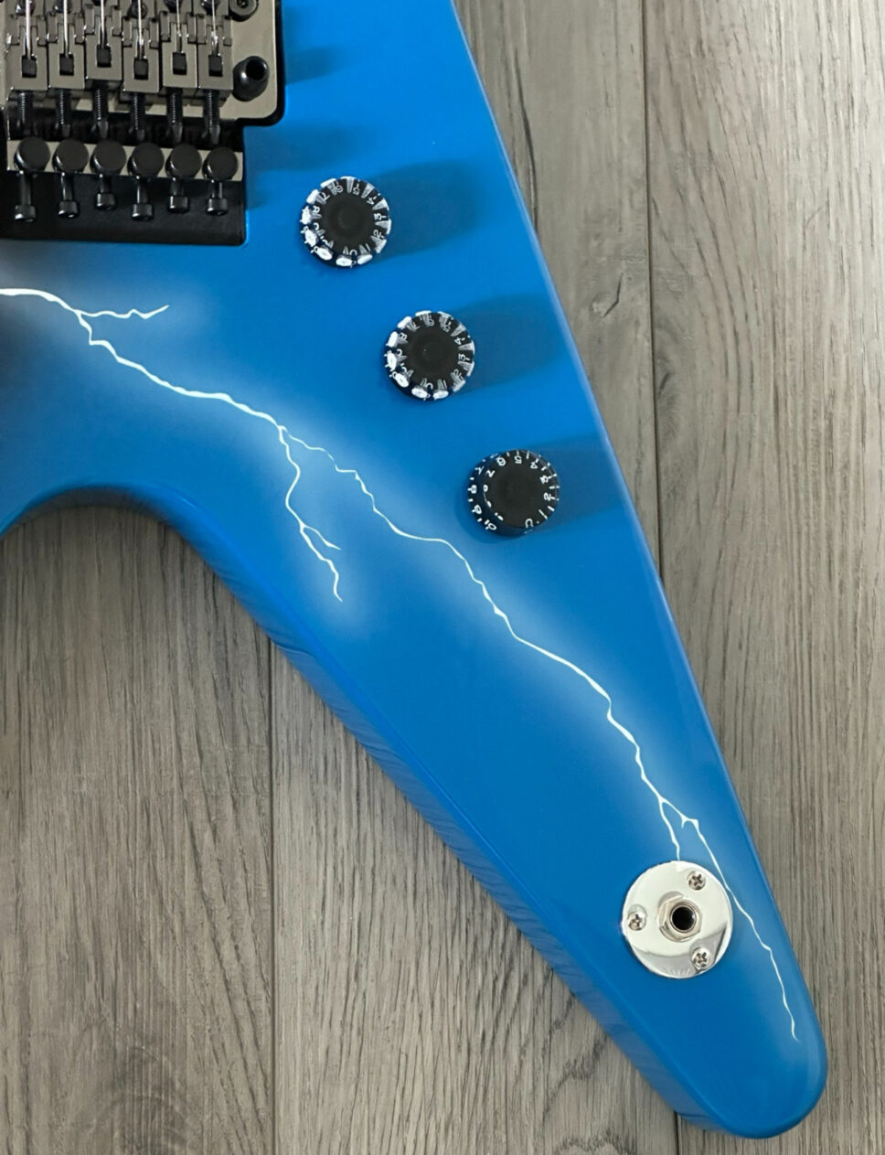 Dimebag Dime from Hell Lightning guitar by Dean